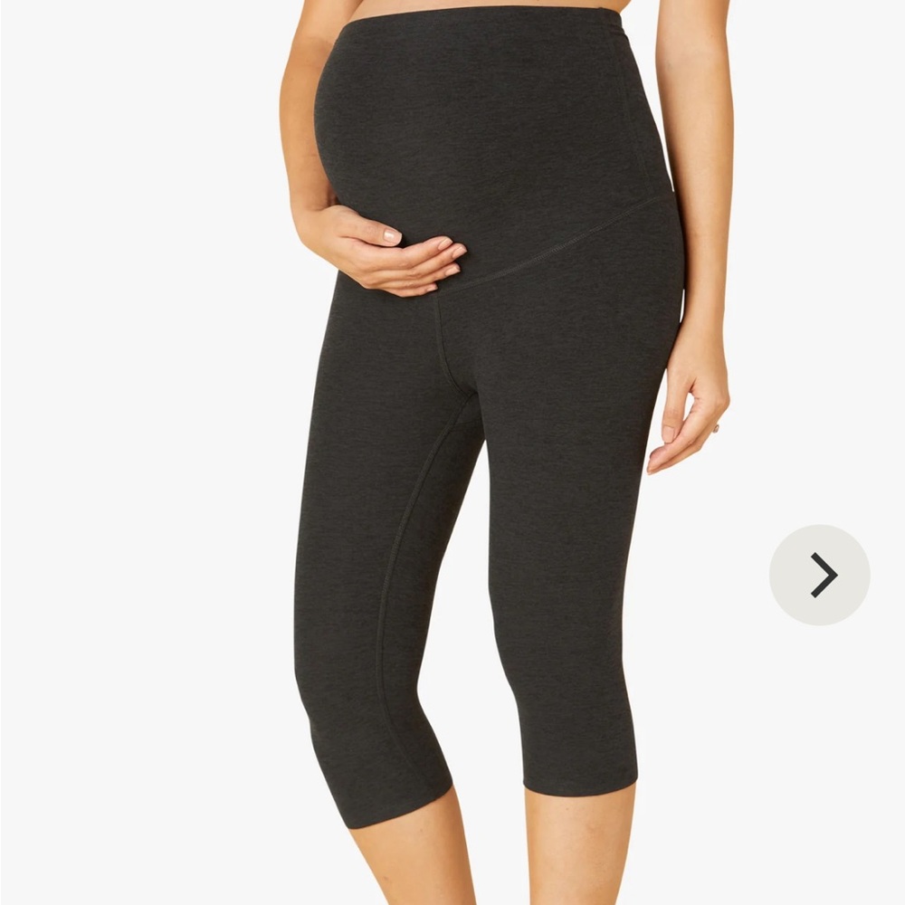 Beyond the Bump Spacedye Glow and Grow Maternity Pedal Pusher Legging